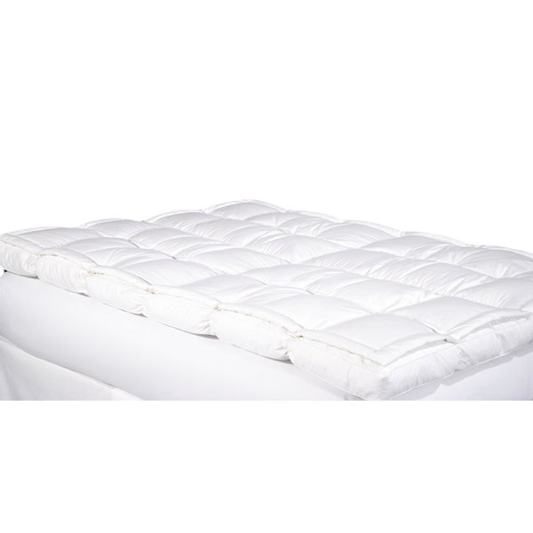 Arsuite Myla Luxury 4" Down & Feather Mattress Topper & Reviews Wayfair